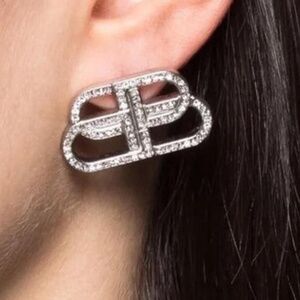 Balenciaga stud earrings
